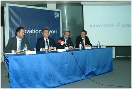 De Izquierda a derecha, Alejandro Cidón,Juan Sanabria, Joe Manuel Torre y Eduardo Mataix