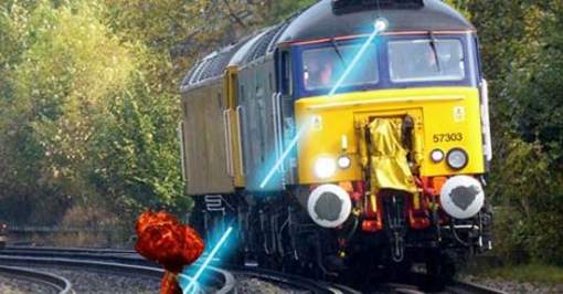ThorLaser- láser- láseres- raíl- tren-Network Rail