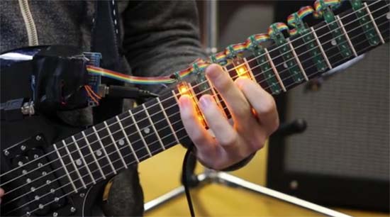 LED-guitarra