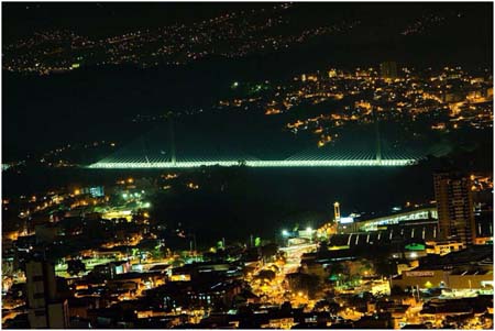 Viaducto de la Novena- Bucaramanga- Colombia- LED- iluminación-