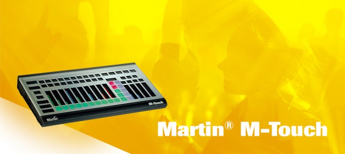 Martin Professional- Earpro- control de iluminación- M-Touch- iluminación