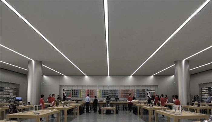 Apple Store- sistemas de iluminación- patente- iluminación- LED- luz- Apple