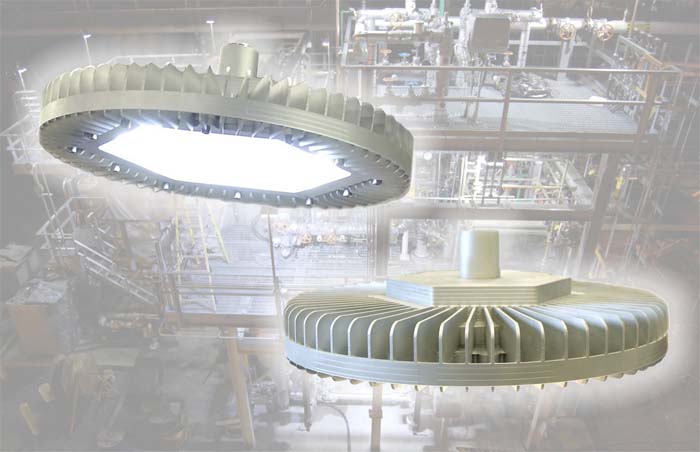 iluminación LED industrial - luz - LED industrials - LED - luz - LED - luminaria - Halltech