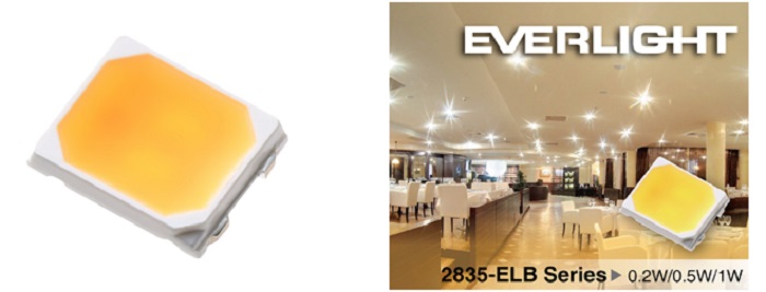 Everlight Electronics – LED - 2835 LED – Shwo - F-ELB - dispositivo