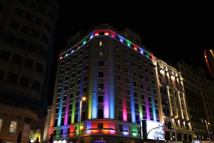 Teatro Gran Vía – HUE – PETALO – HOPE – LUCEPLAN - Luminous Carpet - Philips Lighting - Luminous Textile con LightVibes