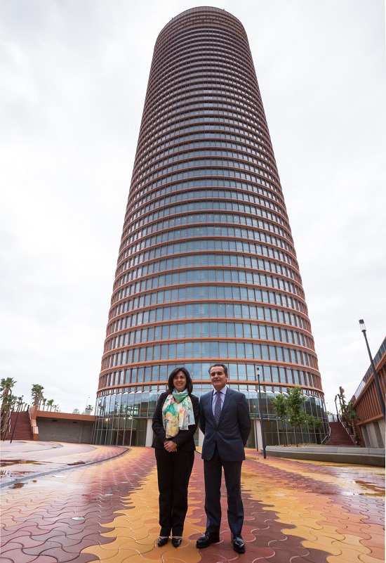 Siemens - Torre Sevilla – CaixaBank - consumo energético - smart city - Desigo