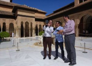 Alhambra, Granada, I+D+i, CEI BioTic, imágenes termográficas, Generalife