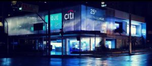 Founders - Christie - Citibank - São Paulo - mapping retroproyectado - Latinoamérica - láser - proyectores