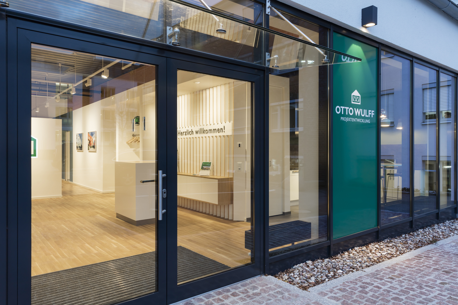 Otto Wulff Showroom smartlighting