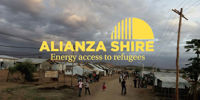 Alianza Shire, refugiados, iluminación