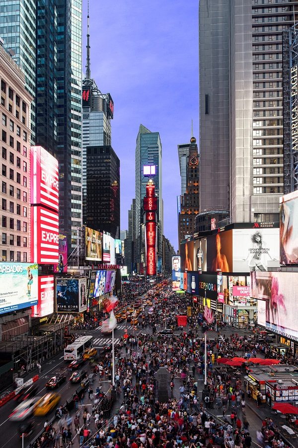 Samsung, Pantallas LED, Times Square, New York