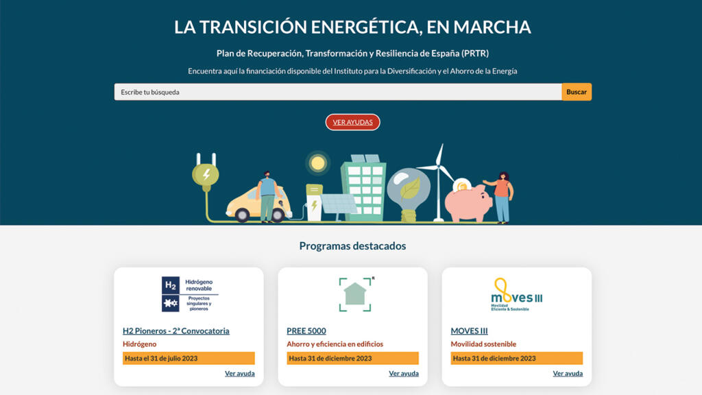 El Idae Estrena Portal Web Para Facilitar El Acceso A Las Ayudas En Materia De Eficiencia 4727