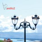 luminaria SELENE+columna SAFIR