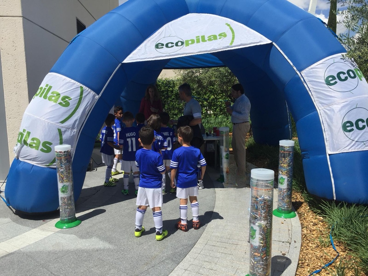 Fundación Ecopilas, Recyclia, reciclaje, Economía Circular, Pilas y Baterías, Fundación Real Madrid Eventos deportivos, deporte