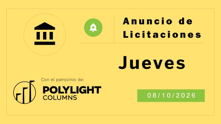 Smart Column Licitaciones de alumbrado e iluminación: jueves 8 de octubre de 2026 ...